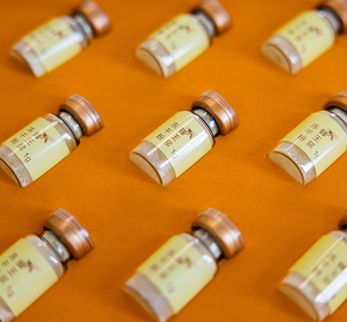 The lyophilized royal jelly